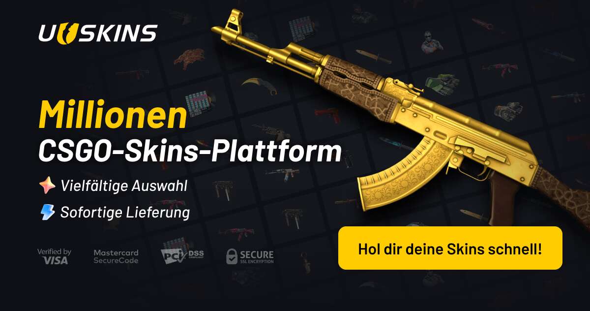 UUSKINS – Millionen CS2 -Skins-Shop | Sofortlieferung